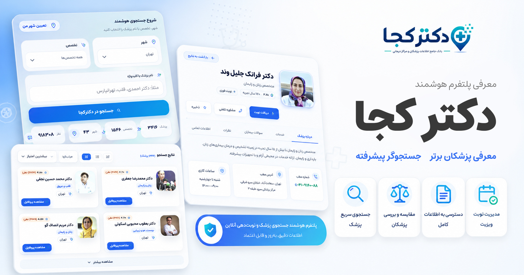دکترکجا چیست و چگونه به بیماران و پزشکان کمک می‌کند؟