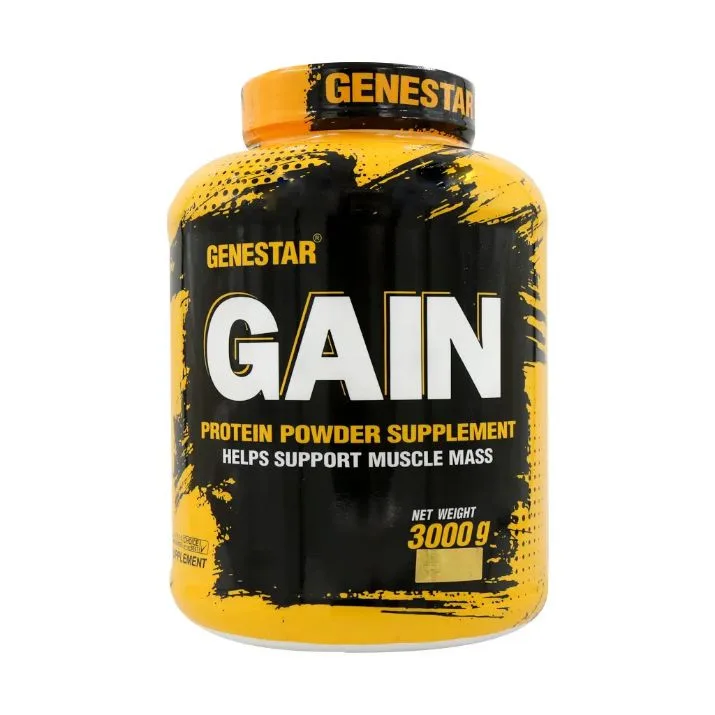 پودر گین با طعم شیر شکلات ژن استار - 3000 گرم